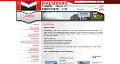 Desktop Screenshot of malmbergtruck.com